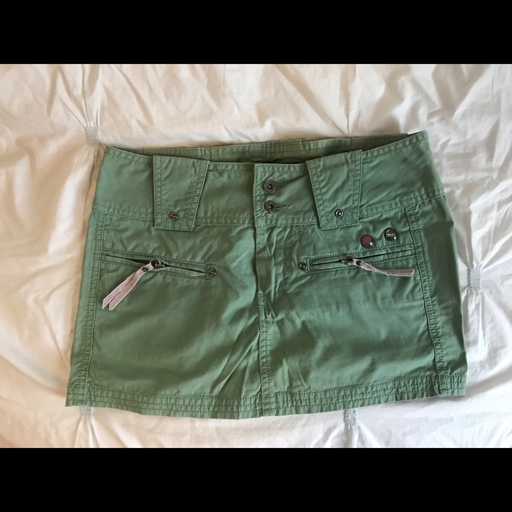 Diesel mini skirt, purchased in Milan,great condition. Wonderful fit.